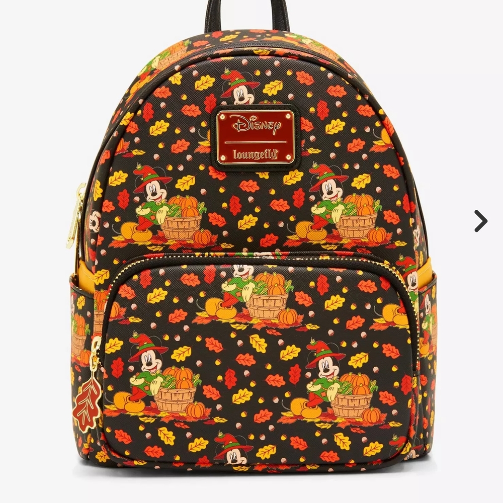 Loungefly Disney Mickey Mouse Autumn Backpack